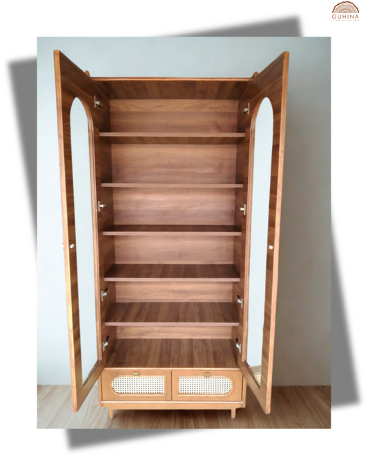Solid Wood Wardrobe