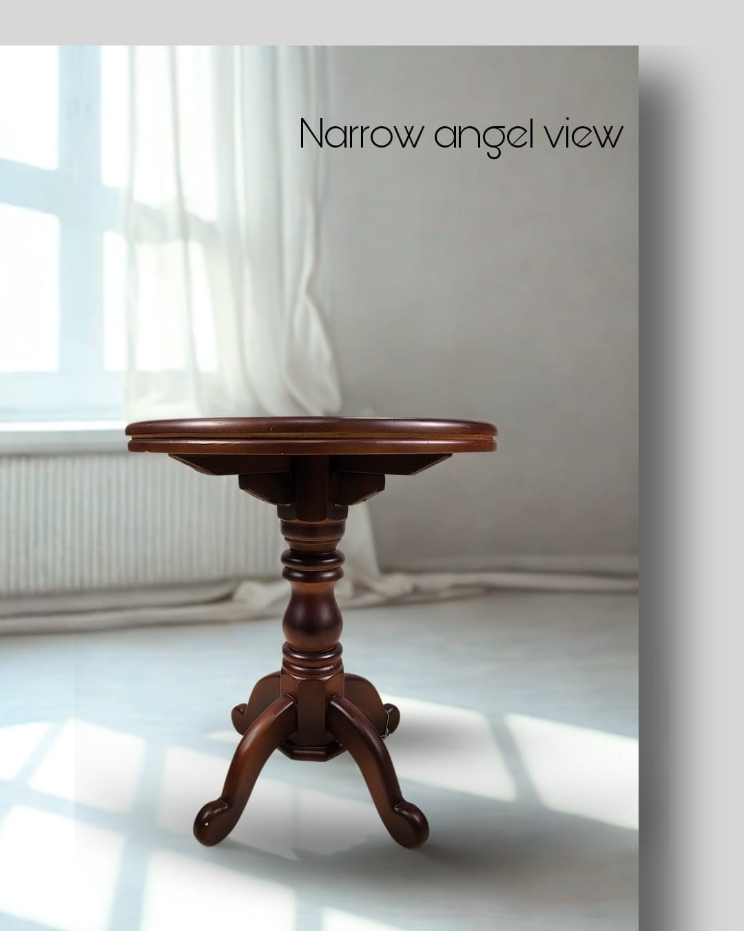 Classic Wooden Round Table