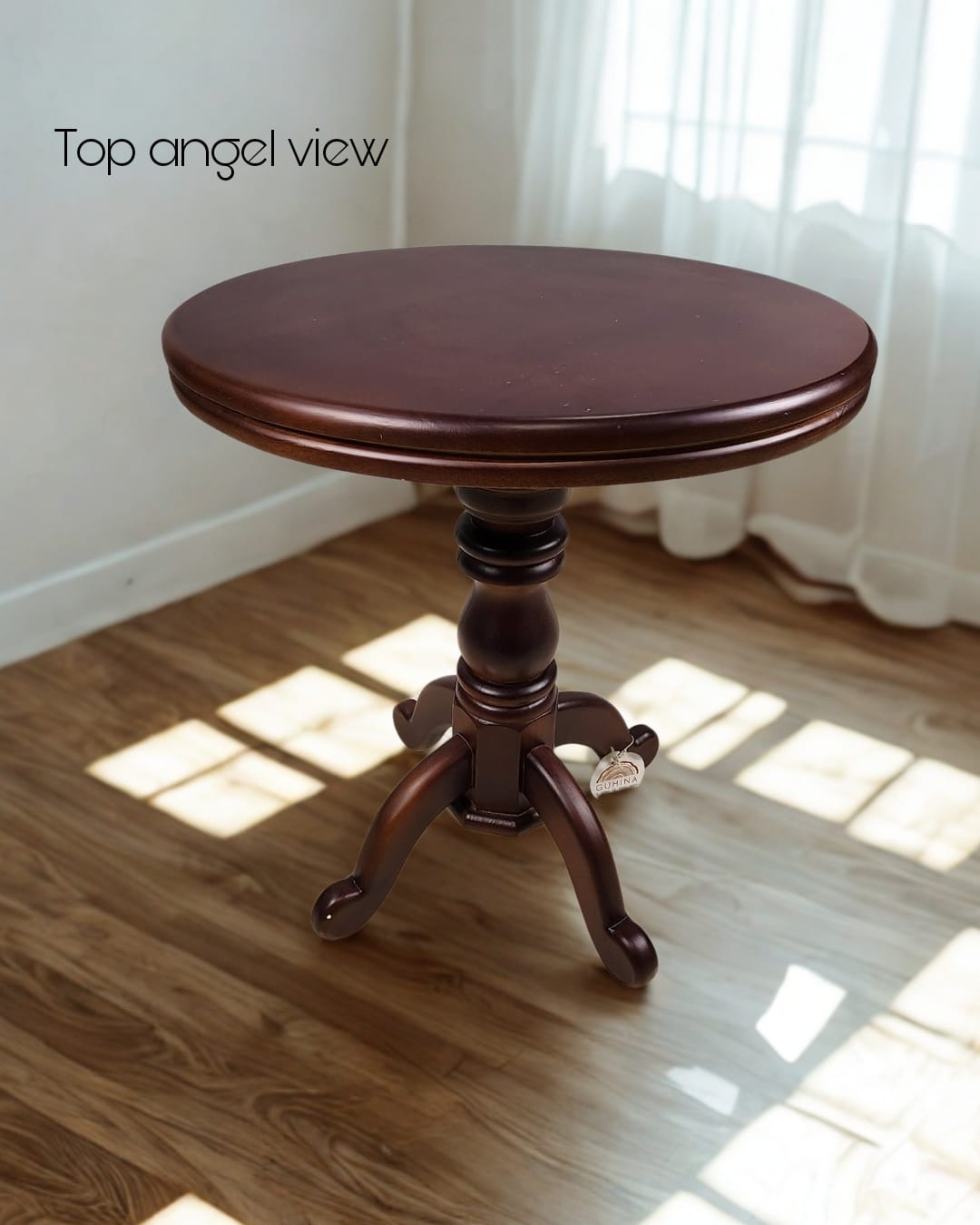Classic Wooden Round Table