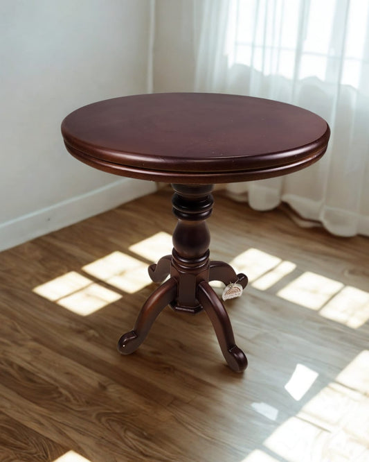 Classic Wooden Round Table