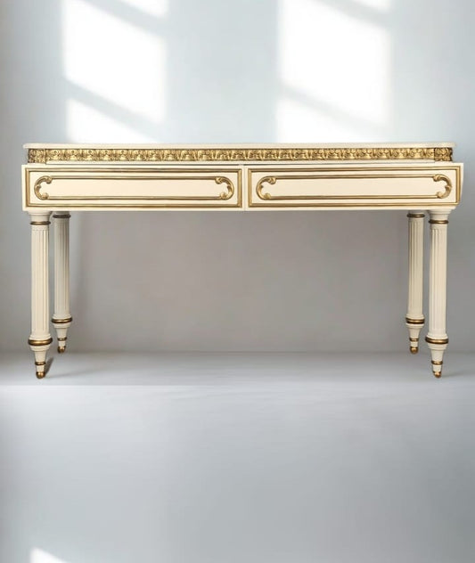classic wooden console table