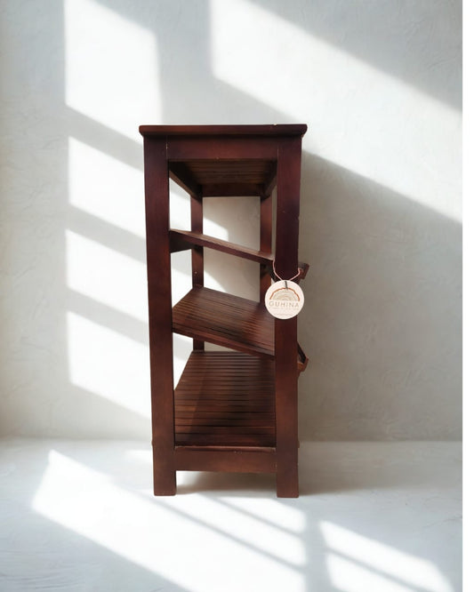 Wooden 3-Tier Shoe Rack
