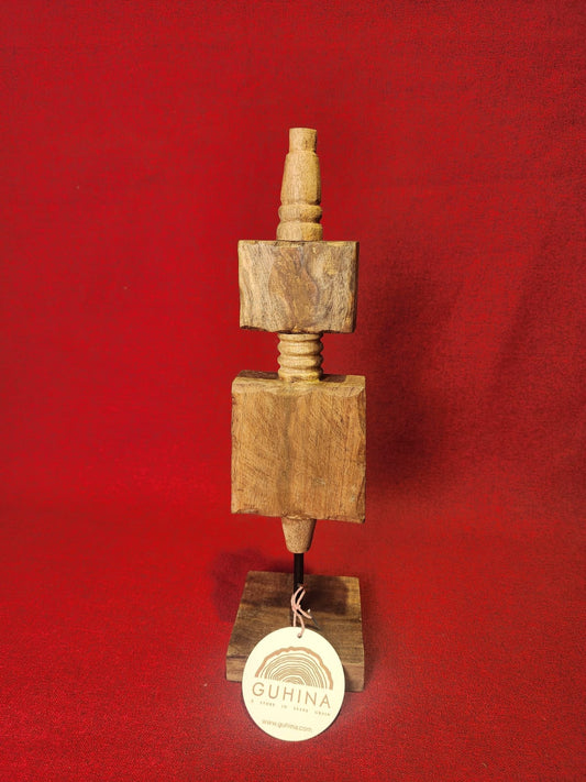 Handcrafted Wooden Decorative Accent