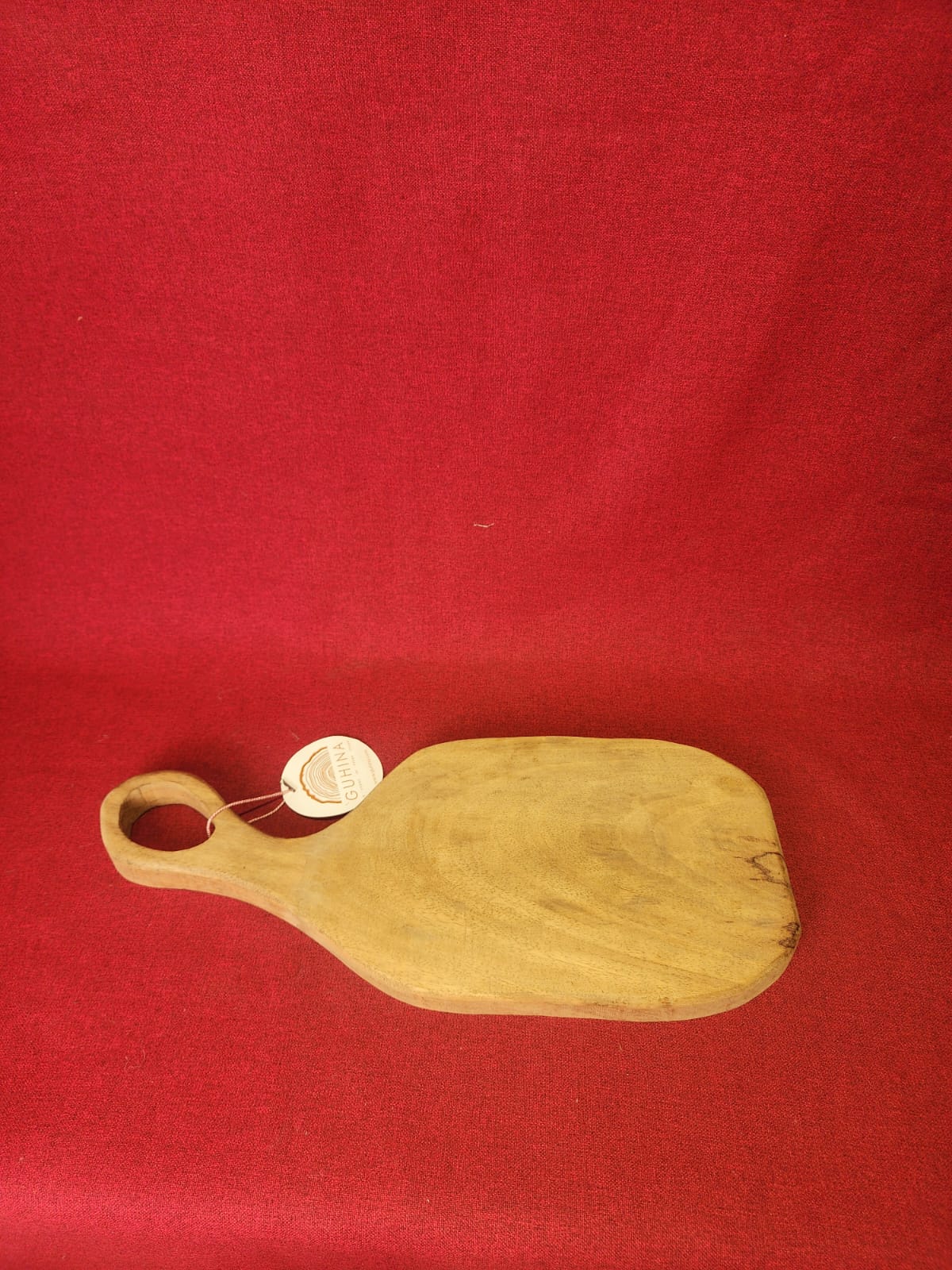 Handcrafted Wooden Serving Board with Handle