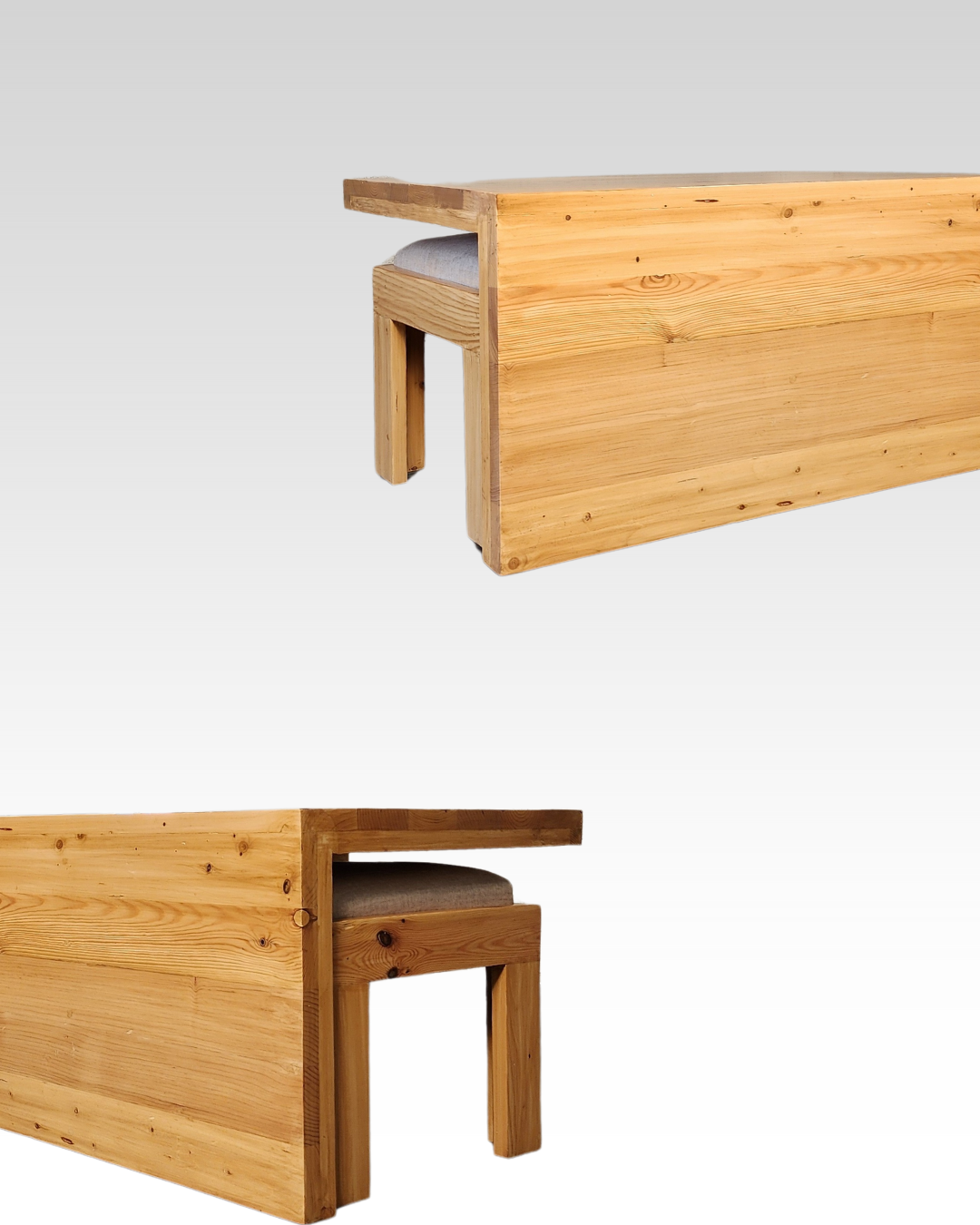 Wooden Tea Table Set